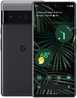 smartphone google pixel 6 pro 12/256 gb usa, nano sim+esim, stormy black logo