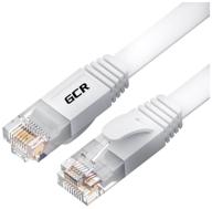 патч-корд gcr rj-45(m) - rj-45 (m) (gcr-lnc65), 1.5 м, белый логотип