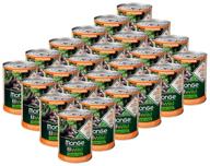 wet food for puppies monge bwild feed the instinct, duck, with pumpkin, with zucchini 1 pack. x 24 pcs. x 400 g logo