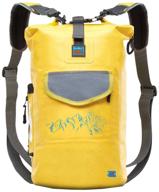 luckroute waterproof dry bag 20, yellow logo