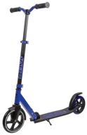 children's 2-wheel city scooter novatrack polis 200 pro 2020, blue logo