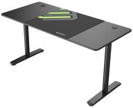 eureka ergonomic компьютерный стол erk-imod-60, шхгхв: 152.4х70х82 см, цвет: elegant black логотип