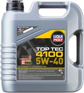 synthetic engine oil liqui moly top tec 4100 5w-40, 4 l, 3.8 kg логотип