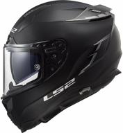 helmet ls2 ff327 challenger solid (xl, matt black) logo