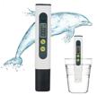 tds water quality tester - tds water hardness meter (portable digital salt meter for water analysis) logo