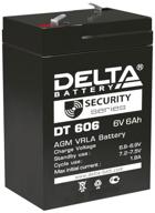 delta battery battery dt 606 6v 6 h logo