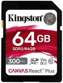 img 3 attached to Kingston SDXC Memory Card 64 GB Class 10 V90 UHS-II U3 ​​R/W 300/260 MB/s x 1