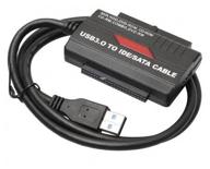 adapter / adapter ks-is usb - sata (ks-462), 0.18 m, black логотип