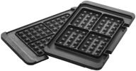 de "longhi set of plates dlsk 151 for electric grill, black, 2 pcs. logo