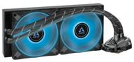 водяное охлаждение arctic liquid freezer ii 280 rgb multi black (intel lga 1150/1155/1156/2011/2011/2066/1151/1151/1200) acfre00108a логотип