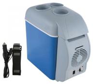 car refrigerator, car refrigerator, portable refrigerator, 7.5 liters, heating function, carrying handle, 12w логотип