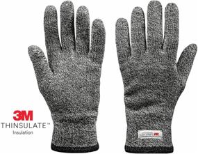 img 3 attached to Winter acrylic gloves "Hoarfrost" with insulation 3M ™ Thinsulate (Thinsulate), size 11