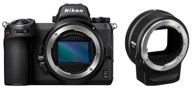 photo camera nikon z6ii body adapter ftz, black logo