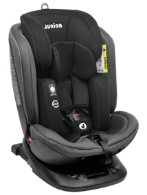 img 3 attached to Car seat JUNION Ebby group 0+/1/2/3 (0-36 kg), Isofix, dark gray