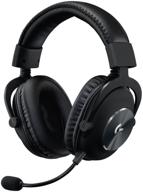 logitech pro new full size, wired earphones (981-000812) логотип