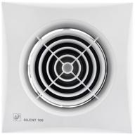 exhaust fan soler & palau silent-100 cz, white 8 w logo