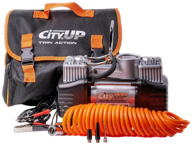 car compressor cityup ac-620 double power 60 l/min black/orange logo