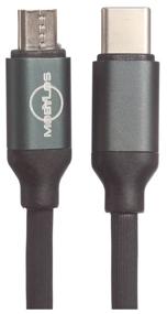 img 3 attached to Mobylos Type-C-Micro-USB cable, 1.2 m, 1 pc., black