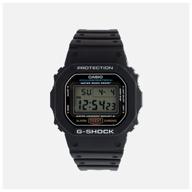 casio g-shock dw-5600e-1v quartz watch, alarm clock, chronograph, stopwatch, countdown timer, waterproof, display backlight, black логотип