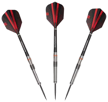 darts decathlon canaveral t940 3 pcs. black red logo
