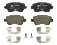 front disc brake pads ate 13.0460-2709.2 for nissan, lada (vaz), mercedes-benz, renault, dacia (4 pcs.) logo