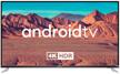 tv hyundai android tv h-led55bu7008 black, screen size 55" (140 cm), resolution 4k ultra hd logo