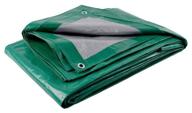 awning oxiss tarp-120 with eyelets green 120 g/m2 10x8 m 80 m2 logo