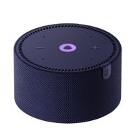 smart speaker yandex station mini without clock with alice, blue sapphire, 10w логотип