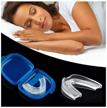 mouth guard for snoring and bruxism / mouthguard for grinding teeth / mouthguard for restful sleep / anti-snoring device logo