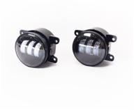 fog led headlights lada , xray, granta ford/jaguar/mitsubishi, 1 mode 50 w 2 pcs logo