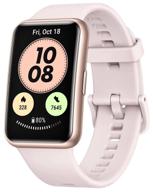 smart watch huawei watch fit tia-b09, 1.64", pink / pink [55027361] logo