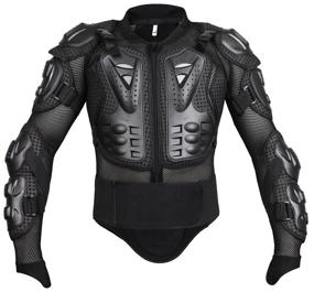 img 3 attached to Men's protective motorcycle jacket Turtle Black (motor-turtle), M