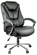 computer chair helmi hl-es05 springs for executive, upholstery: imitation leather, color: black logo