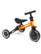 junion stepni children's 3 in 1 transforming balance bike, orange logo