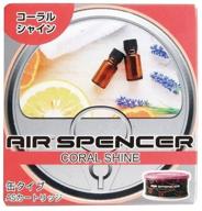 eikosha car fragrance air spencer 40g fruity coral shine logo
