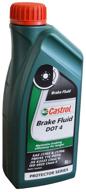 тормозная жидкость castrol brake fluid dot 4, 1, 1000 логотип