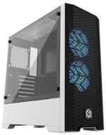 корпус для компьютера phanteks metallicgear neo air (mg-ne520a-bw01) , black/white логотип