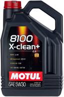 synthetic engine oil motul 8100 x-clean + 5w30, 5 l, 5 kg, 1 pc logo