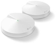 wi-fi роутер tp-link deco m9 plus (2-pack), белый логотип