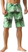 quick-dry men's swim trunks with adjustable waistband and pocket - board shorts for beach and pool activities by nonwe logo