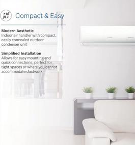 img 2 attached to White Bosch Thermotechnology Gen 2 Mini-Split Air Conditioner & Cooling System - 12K 230V Max Performance (Lineset Not Included)