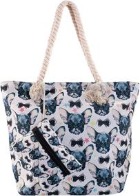 img 3 attached to 👜 Totes Women's Llama Beach Shoulder Tote Bag- Stylish Handbags and Wallets