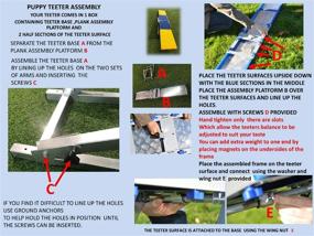 img 1 attached to Tough Puppy Training Teeter 108727: Ultimate SEO-Optimized Pet Exercise Equipment