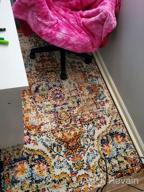 img 1 attached to 10' X 14' Multi-Colored Bohemian Area Rug With Vintage Distressed Finish By Rugshop review by Brian Gordon