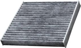 img 1 attached to 🌬️ EPAuto CP285 Premium Cabin Air Filter with Activated Carbon: The Ultimate Solution for Clean and Fresh Air