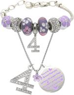 birthday gifts necklace years bracelet girls' jewelry at bracelets logo