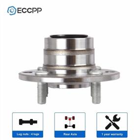 img 3 attached to ECCPP Replacement For 2 New Complete Rear Wheel Hub Bearing Assembly For CIVIC INTEGRA 4 Lugs 512034X2