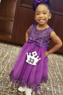 img 1 attached to Pageant Princess Wedding Prom Ball Gown Dresses, FKKFYY 2-10T review by Lisa Holland