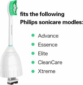 img 3 attached to 🧼 Get the Ultimate Cleaning Experience with Aoremon Sonicare Replacement CleanCare Toothbrush!