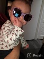 img 1 attached to Polarized Toddler Baby Sunglasses With Strap - Retro Cat Eye Flexible Frame For Kids Boys Girls 0-24 Months review by Michael Ringgold